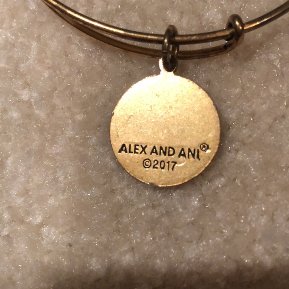 Alex and Ani initial bracelet - Picture 4 of 4